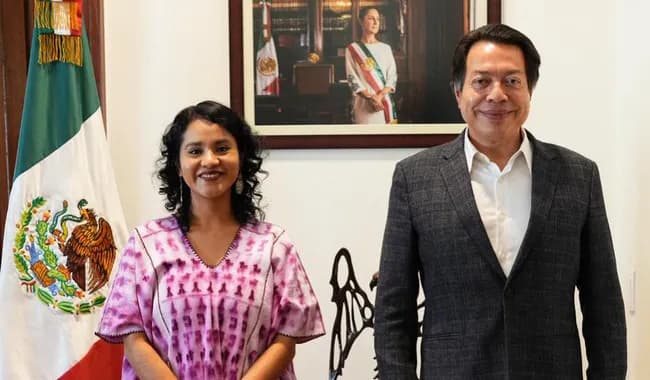 SEP anuncia a Nadia López García como sucesora de Marx Arriaga