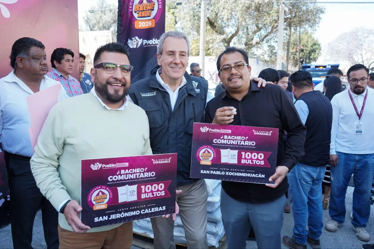 Impulsa Pepe Chedraui estrategia integral de bacheo en juntas auxiliares de la capital