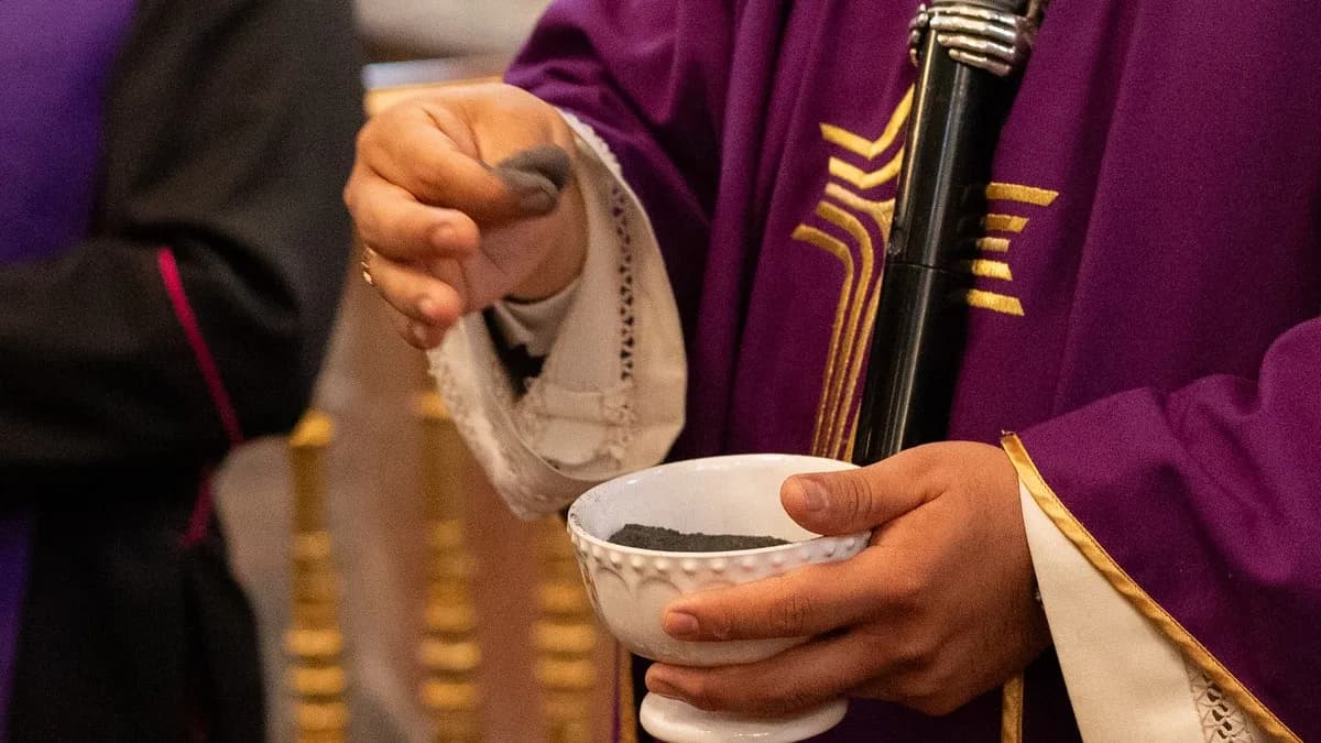 Este 18 de febrero es Miércoles de Ceniza