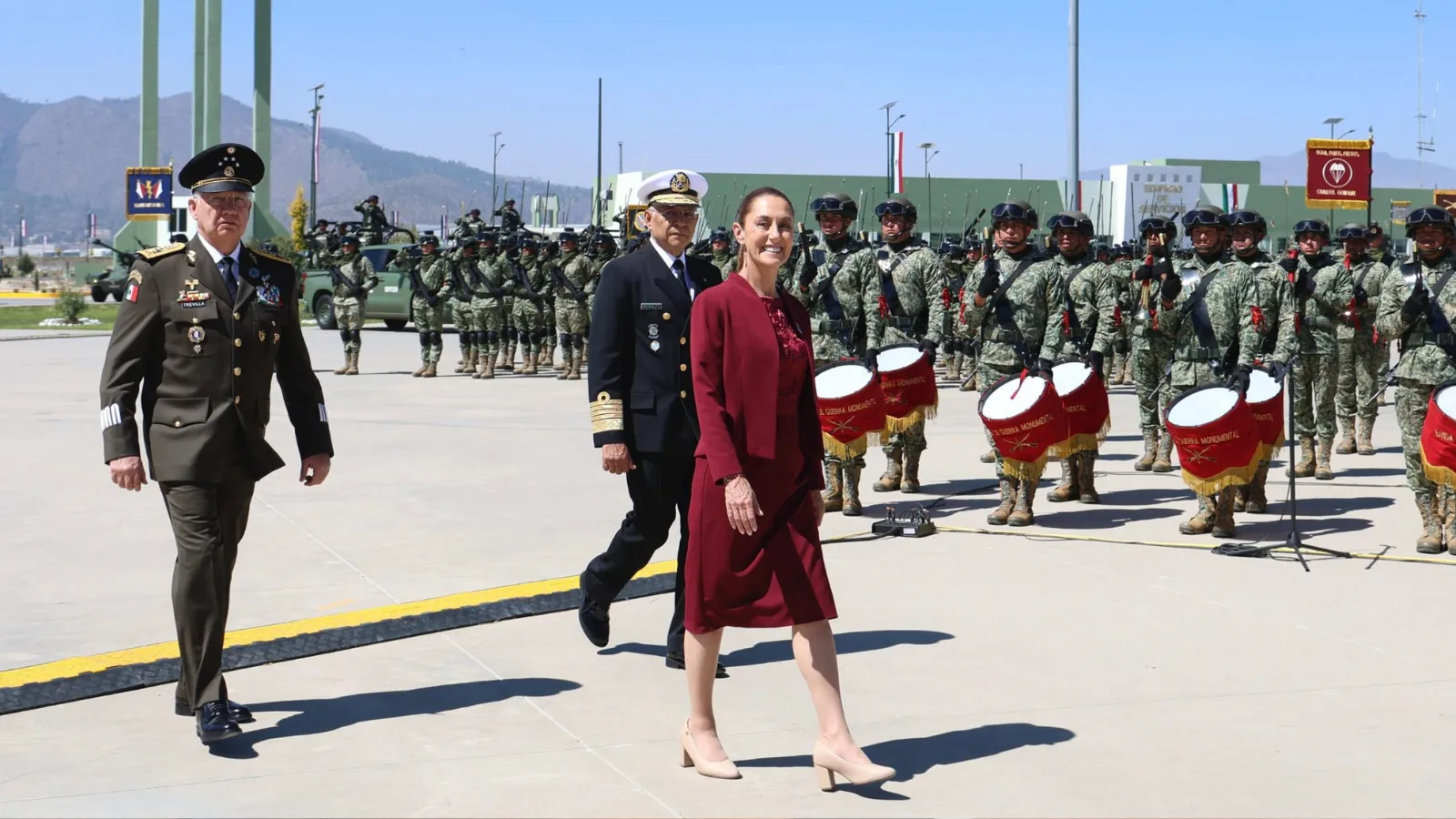 Ejército es garantía de la soberanía en México: Sheinbaum en Puebla