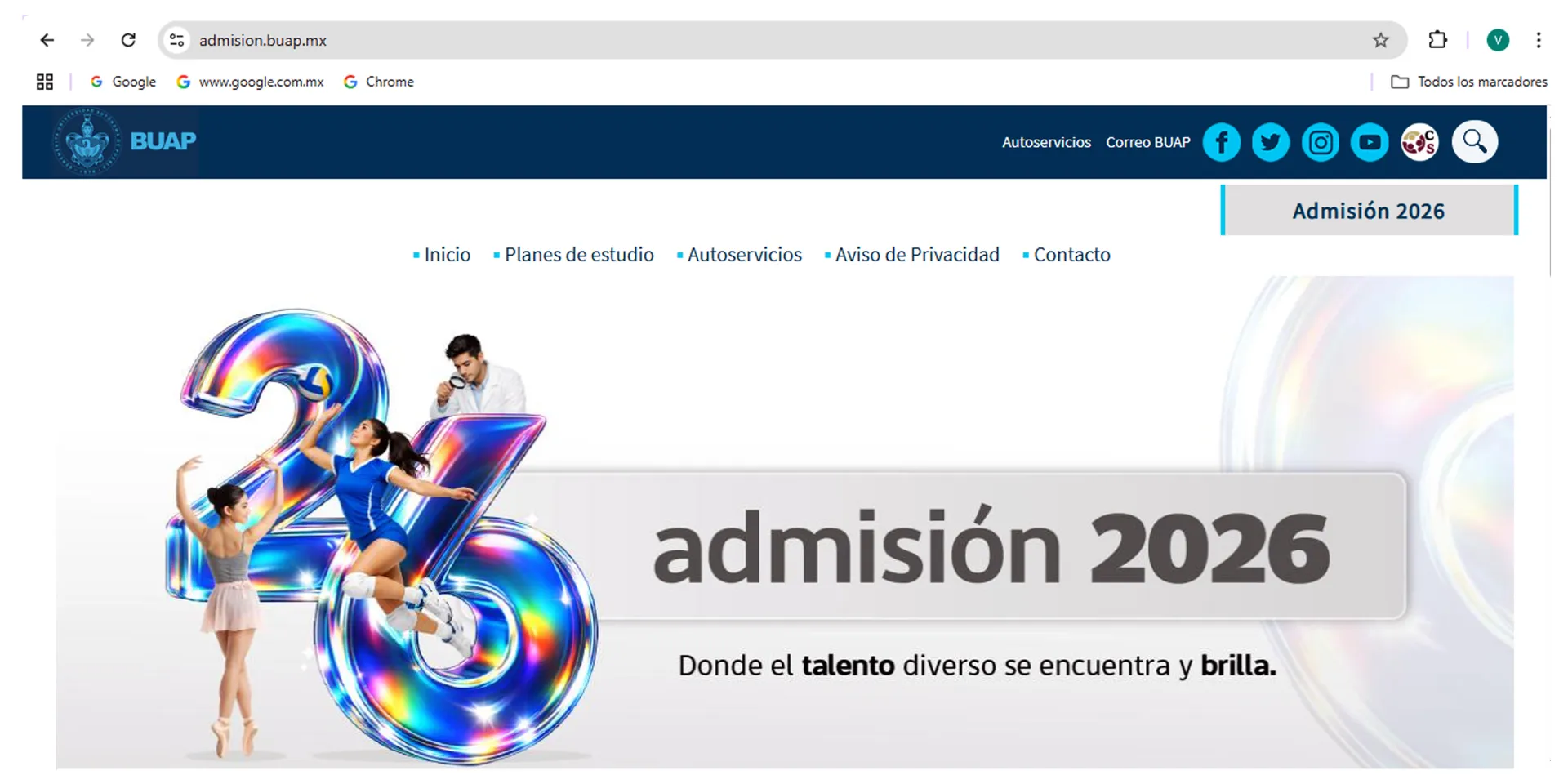 ¡Atención aspirantes! BUAP lanza convocatoria de admisión 2026