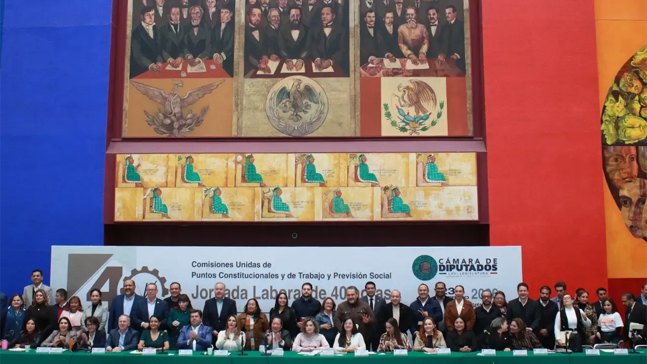 Comisiones de Cámara de Diputados aprueban proyecto de reforma de 40 horas