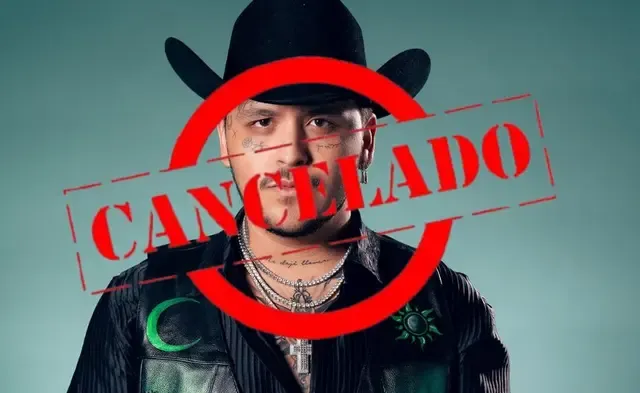 ¡Otra vez! Christian Nodal cancela concierto en Puebla; deja a fans sin show