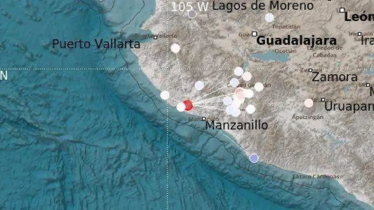 Se registra sismo de 4.0 en la Costa Sur de Jalisco; hasta el momento no hay afectaciones