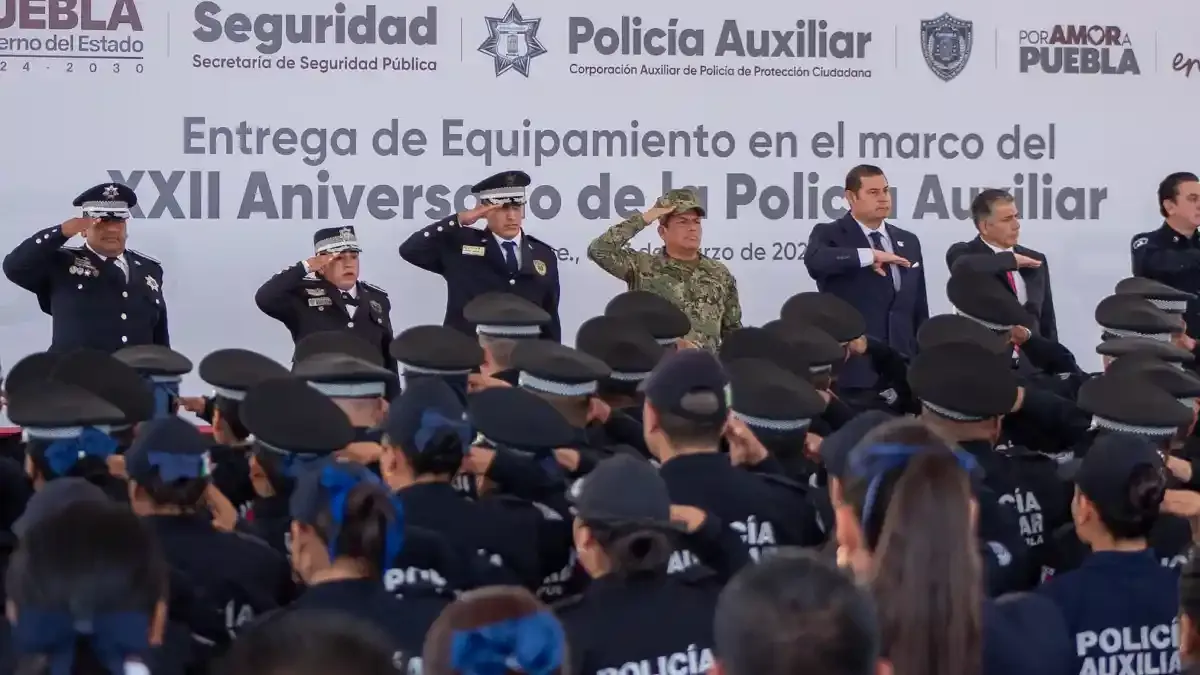 Lanzan convocatoria para ser Policía Auxiliar de Puebla