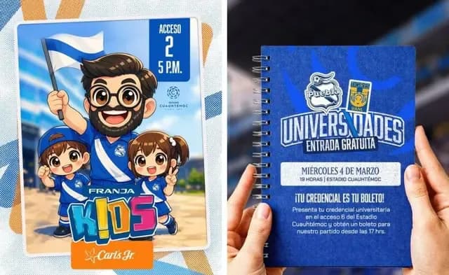 ¡Entrada gratis! Niños y universitarios pueden ver el Puebla vs Tigres