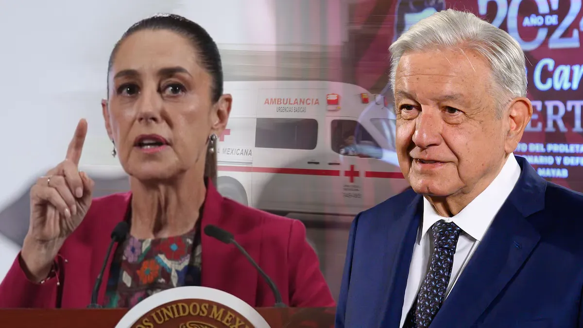 Sheinbaum niega hospitalización de AMLO y responde a críticas de Trump