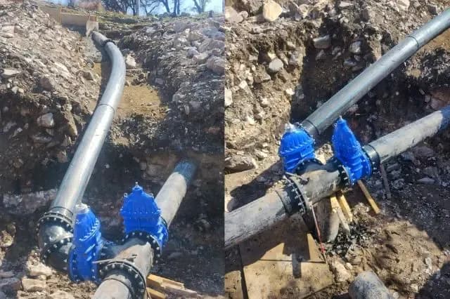 Intentan robar válvula de 30 mil pesos y dejan sin agua a colonos