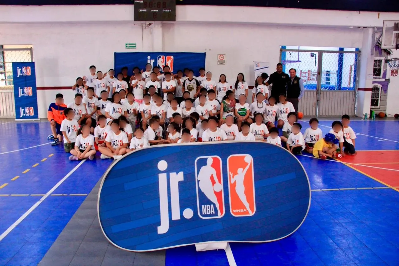 Realizan Clínica de Básquetbol con Jr. NBA en Puebla