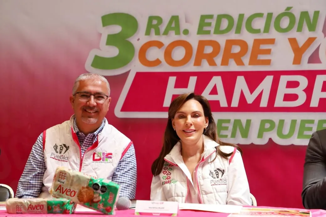 Presentan DIF Puebla Capital y Banco de Alimentos la Carrera “Corre y Comparte: Hambre Cero 2026”