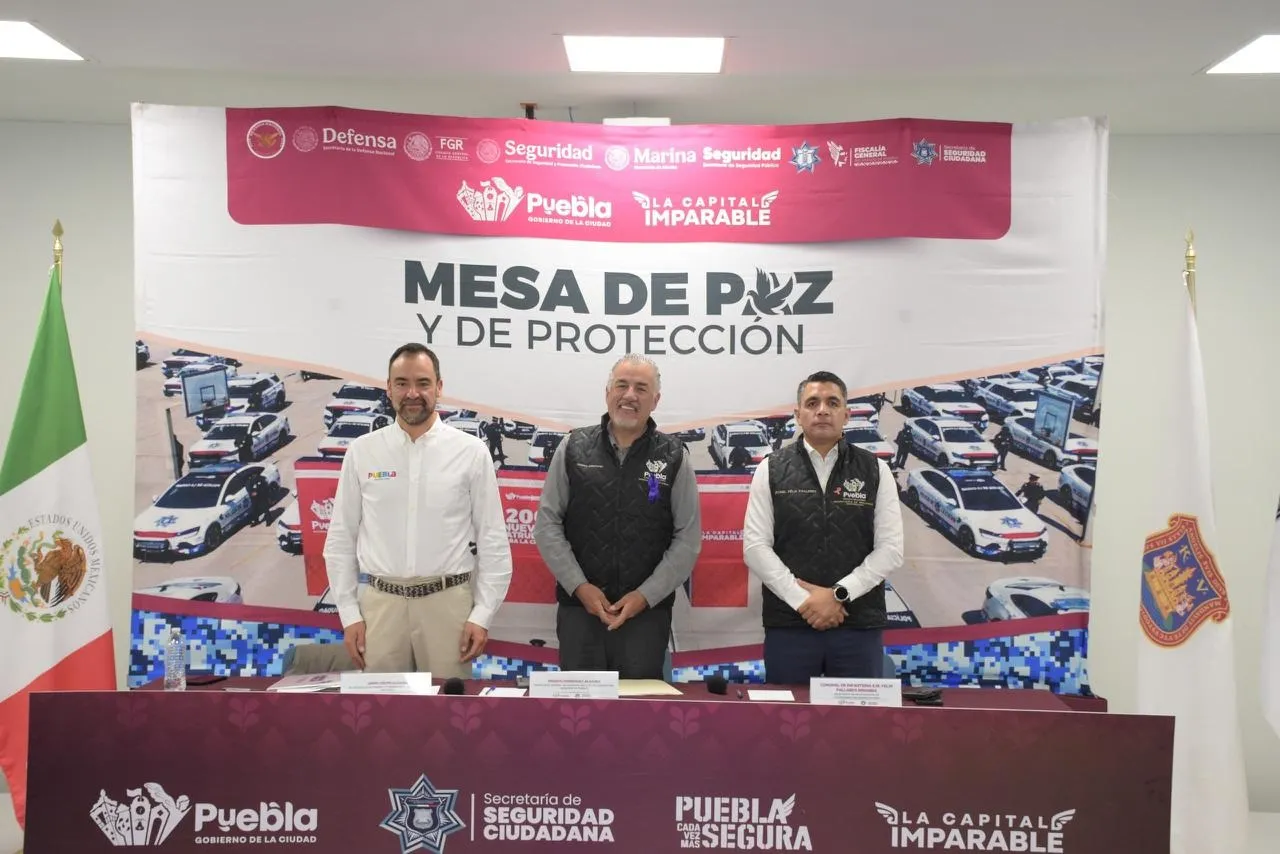 Anuncian dispositivo de vigilancia por Semana Santa 2026 en Puebla