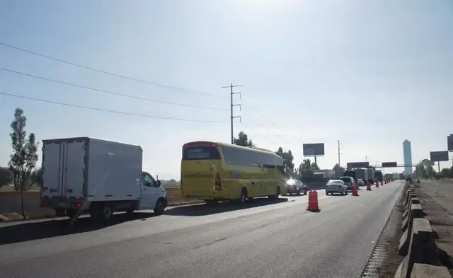 Cierre lateral México-Puebla afectará tránsito del 27 al 3 de abril