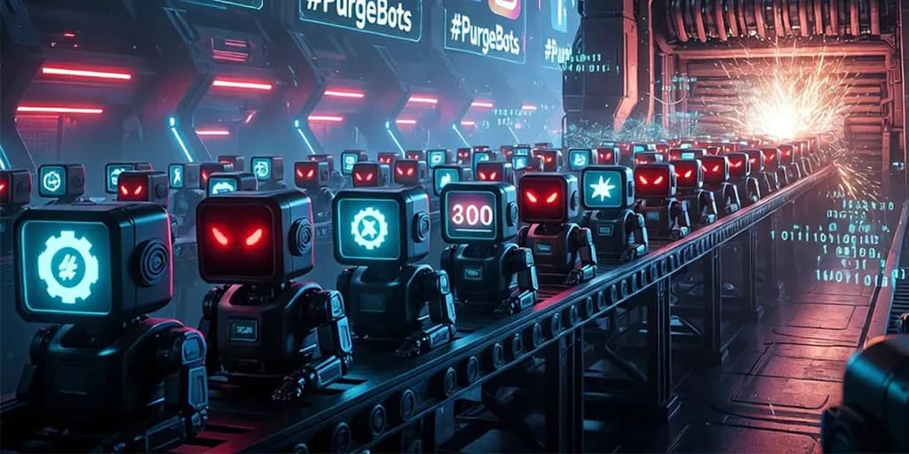 X suspende 208 bots por minuto en su purga más agresiva contra el spam