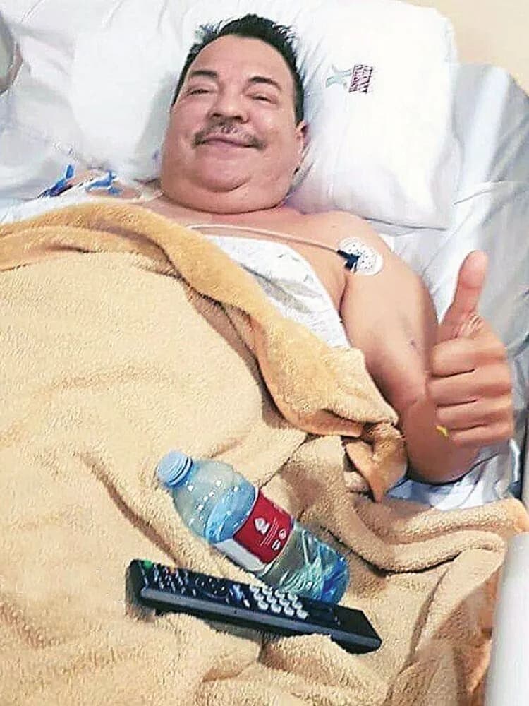 Julio Preciado casi muere por automedicarse un suero vitaminado