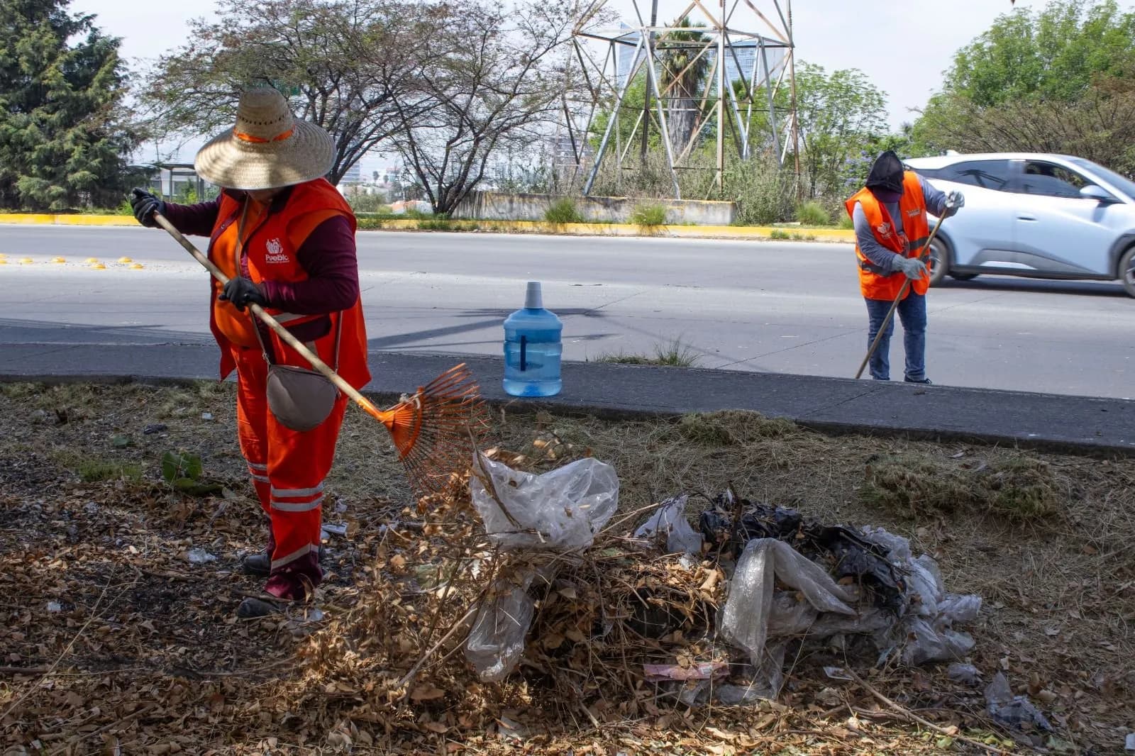 Acciones de limpieza llegan a Bulevar Municipio Libre