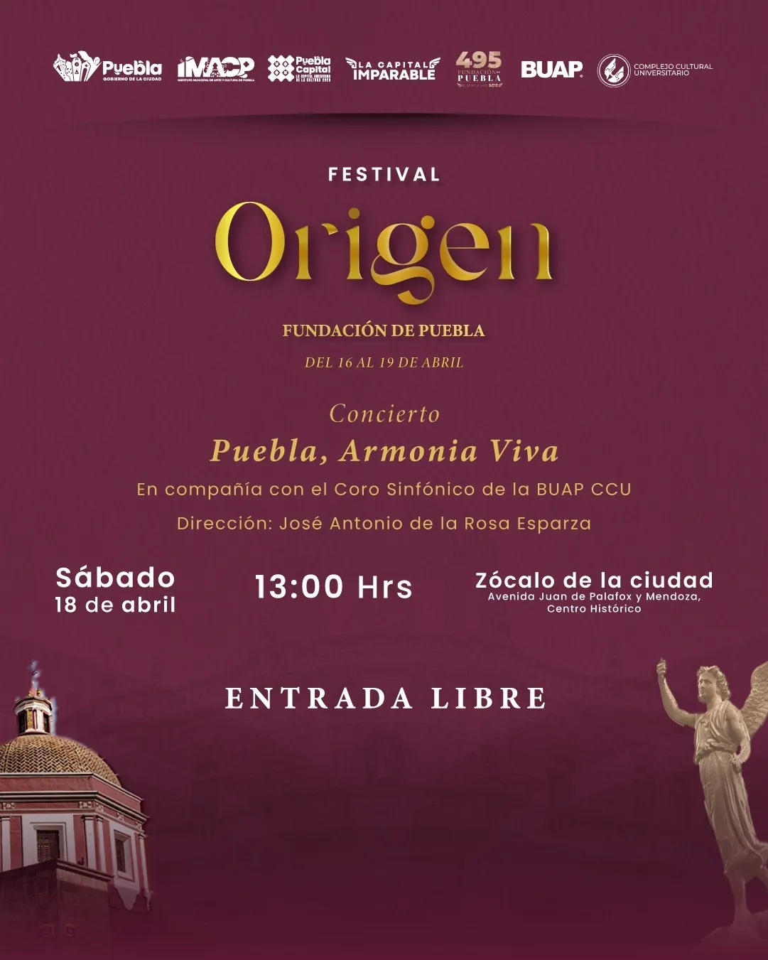 Te invitamos a disfrutar del Festival Origen
