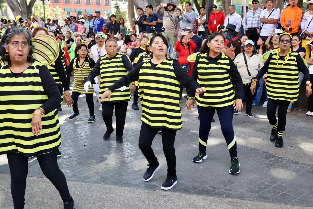 Realizan gran activación física para festejar a la niñez