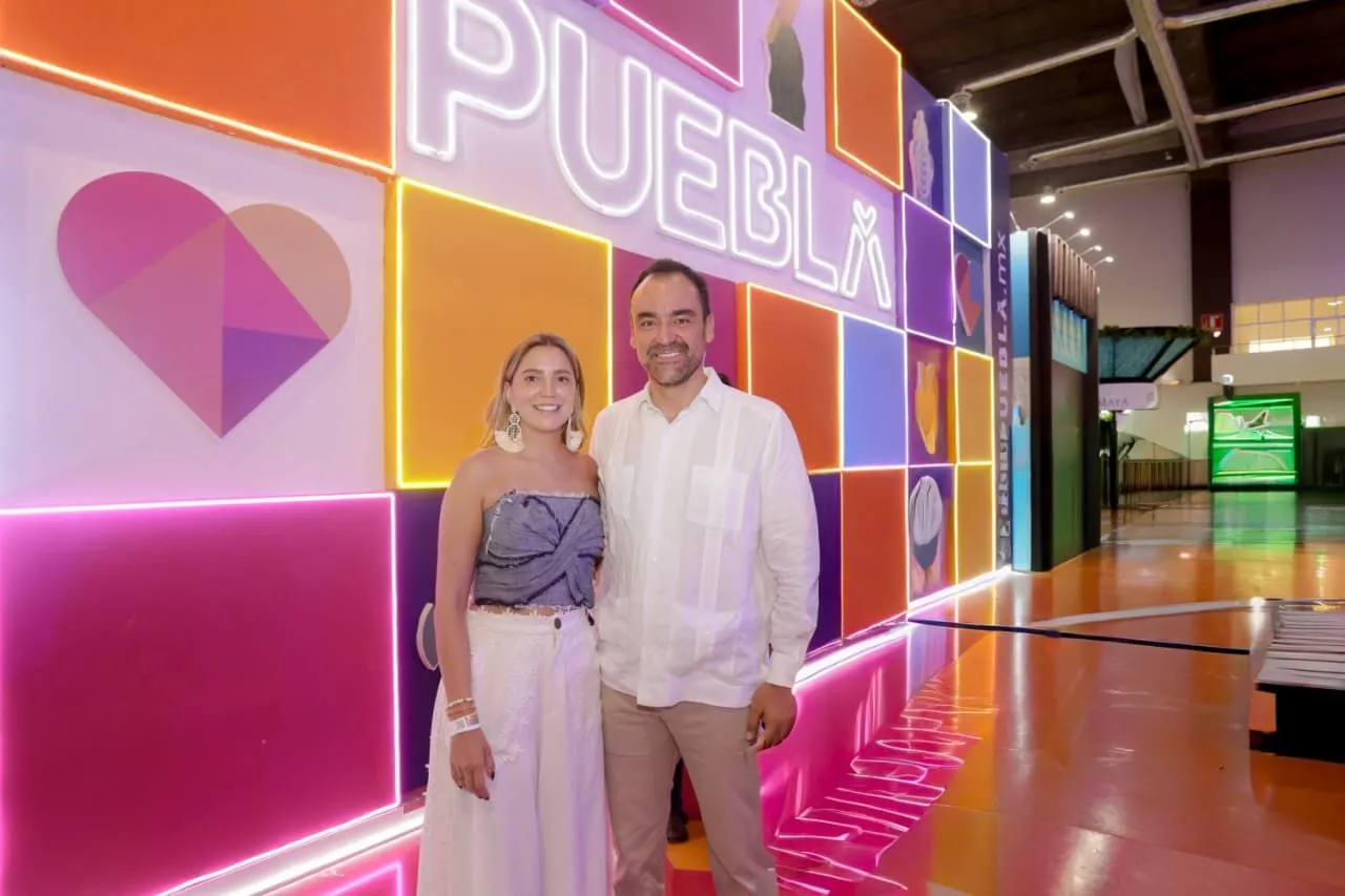 Promueven a Puebla capital en Tianguis Turístico México 2026