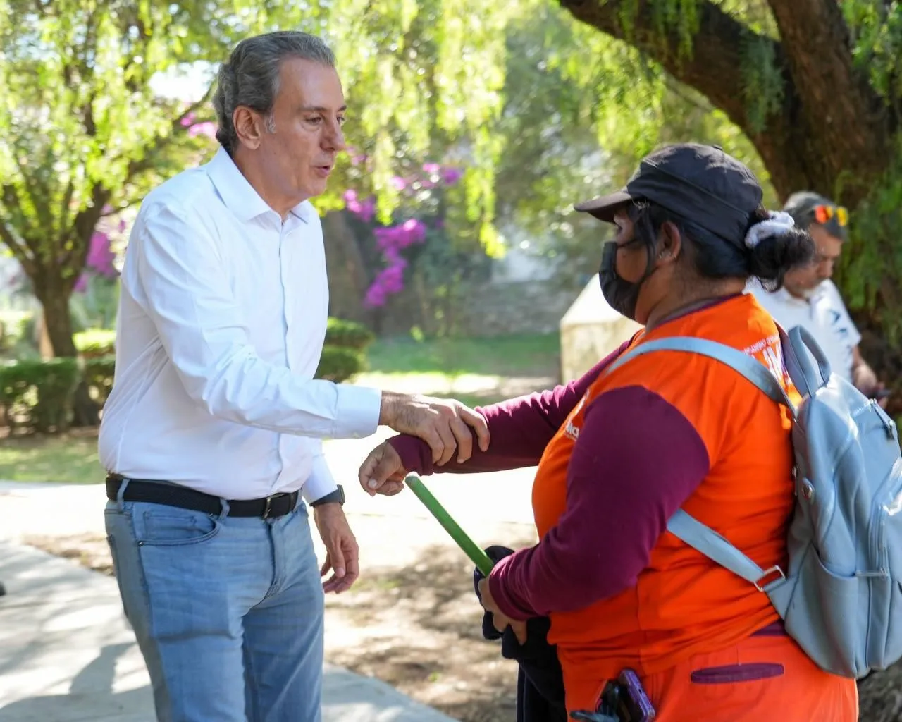 Fortalecen acciones de limpieza para dignificar espacios públicos en la capital
