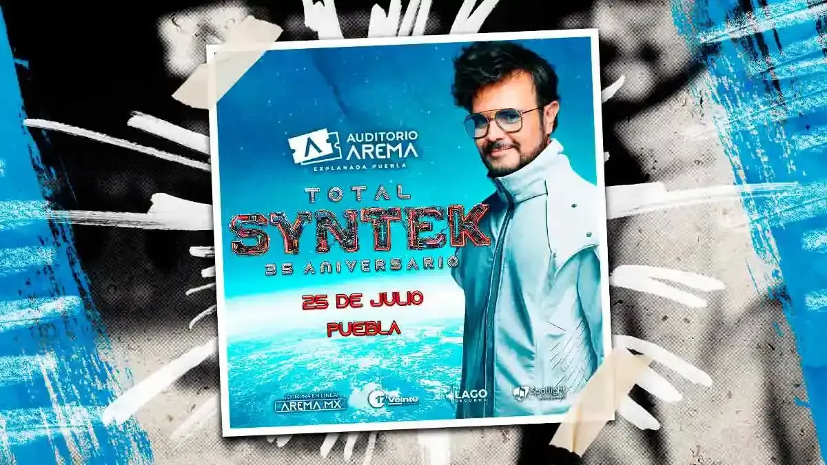Aleks Syntek festejará 35 años de trayectoria con concierto en Puebla