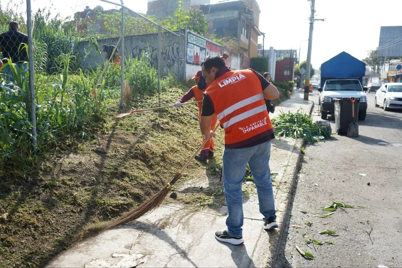 Supervisan limpieza de barrancas ante temporada de lluvias