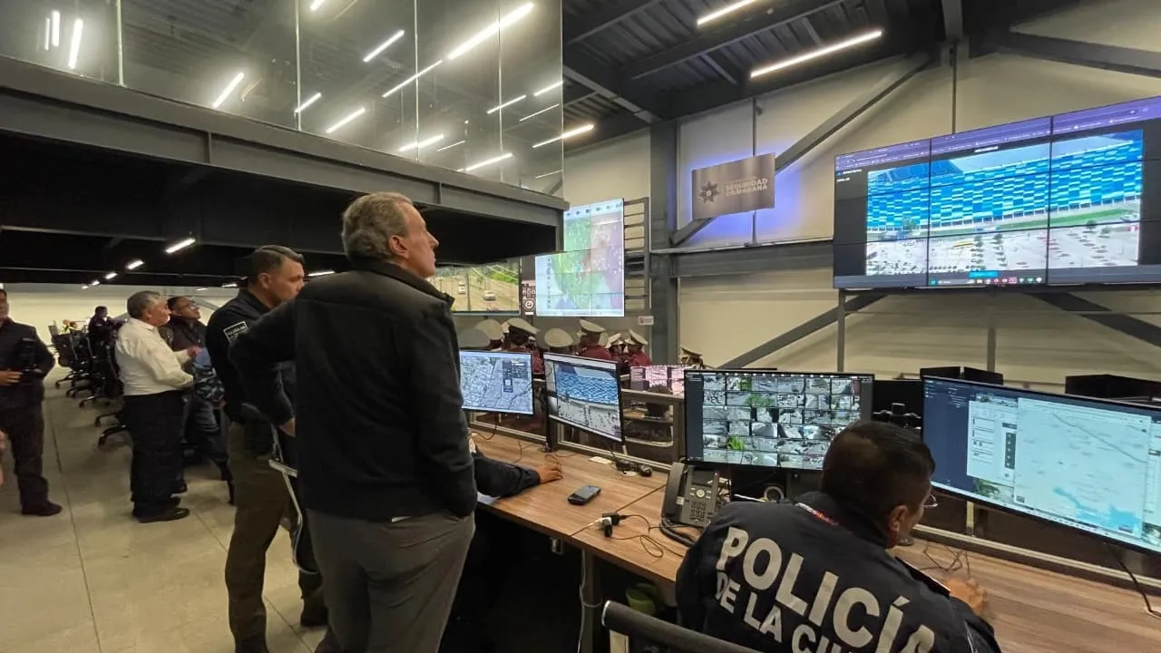 Supervisan monitoreo con drones en la DGERI por lluvias en la capital