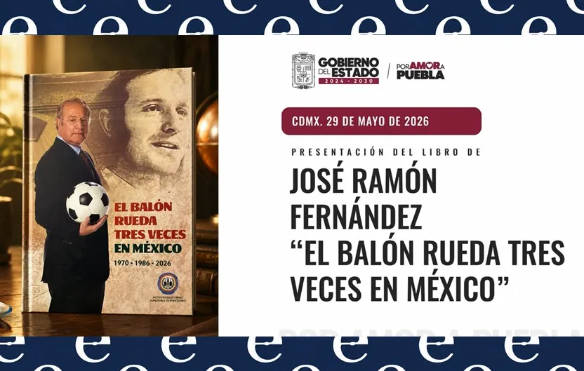 José Ramón Fernández presentó su nuevo libro en Puebla