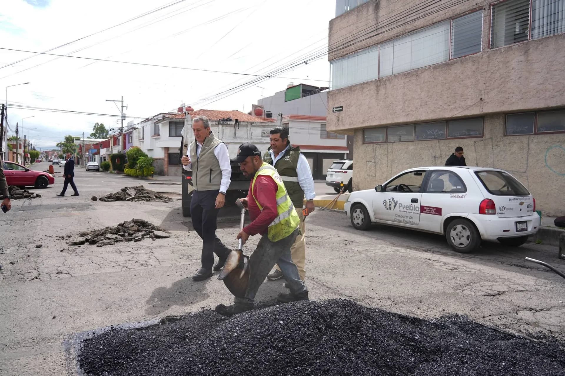 Dan a conocer vialidades que serán atendidas por trabajos de bacheo en la ciudad de Puebla