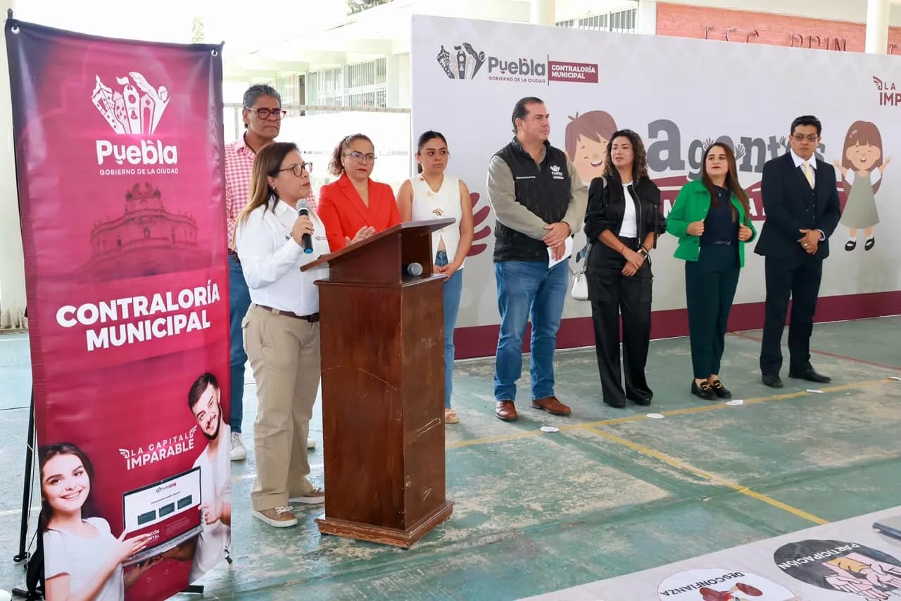 Impulsa Ayuntamiento de Puebla “Agentes Imparables” para fomentar valores en estudiantes
