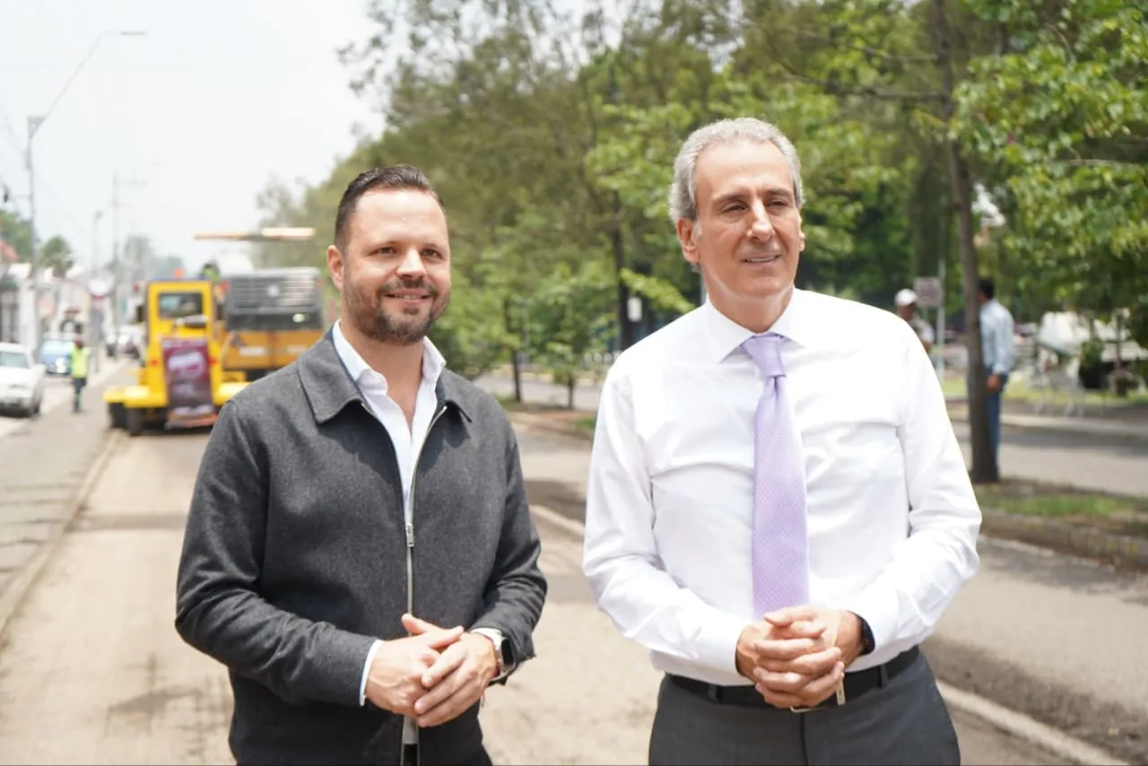 Refuerzan en Puebla la rehabilitación vial con Tren Capitalino de Pavimentación