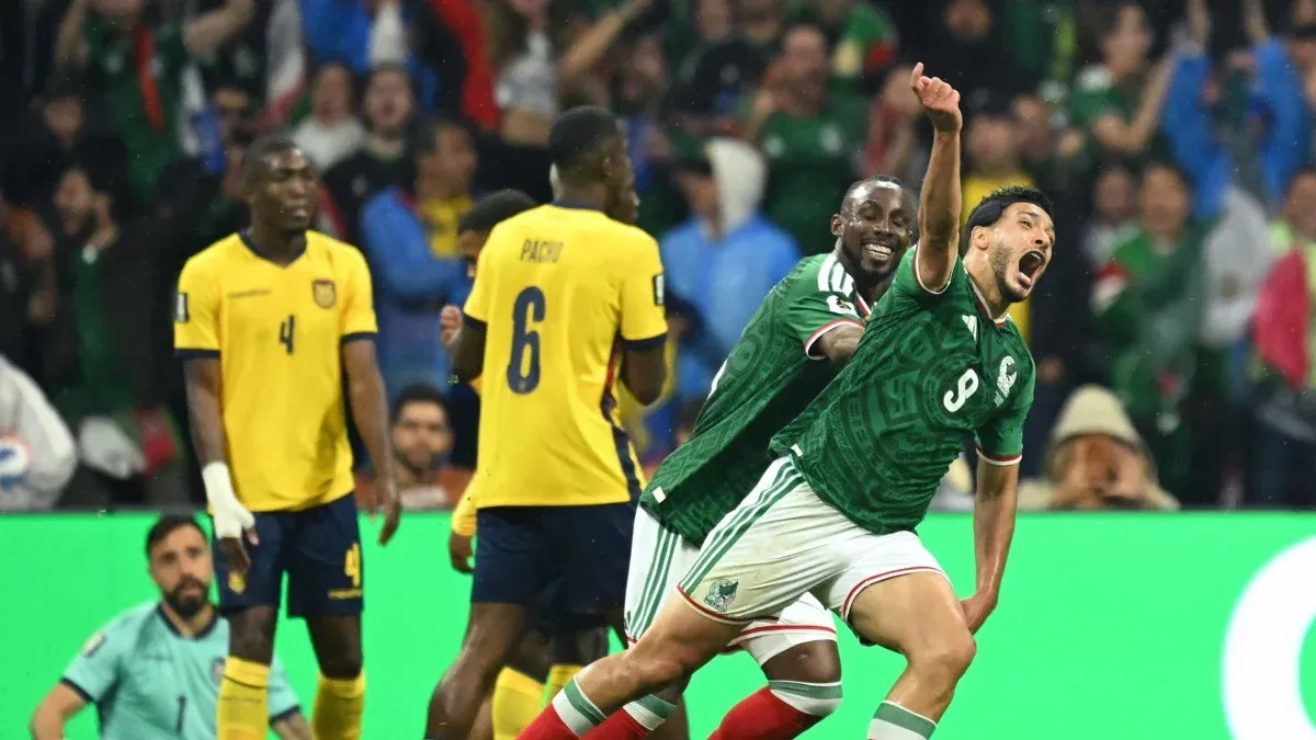Mundial: México vence a Ecuador y rompe su maldición mundialista