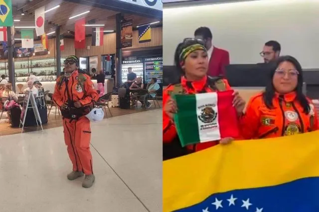 Rescatista de Chietla participa en misión de Los Topos en Venezuela
