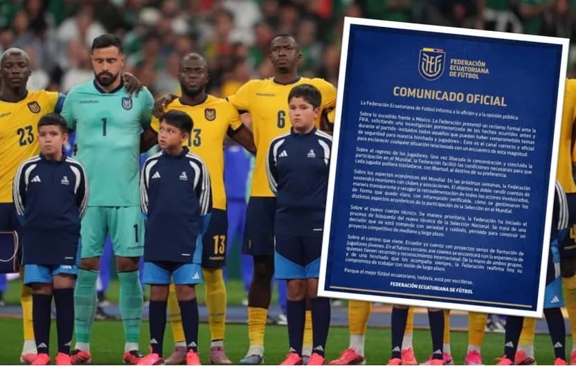 Ecuador pide a FIFA investigar hechos ante México