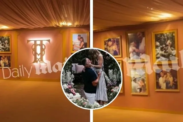 Filtran fotos de la boda de Taylor Swift; dejan al descubierto la ceremonia