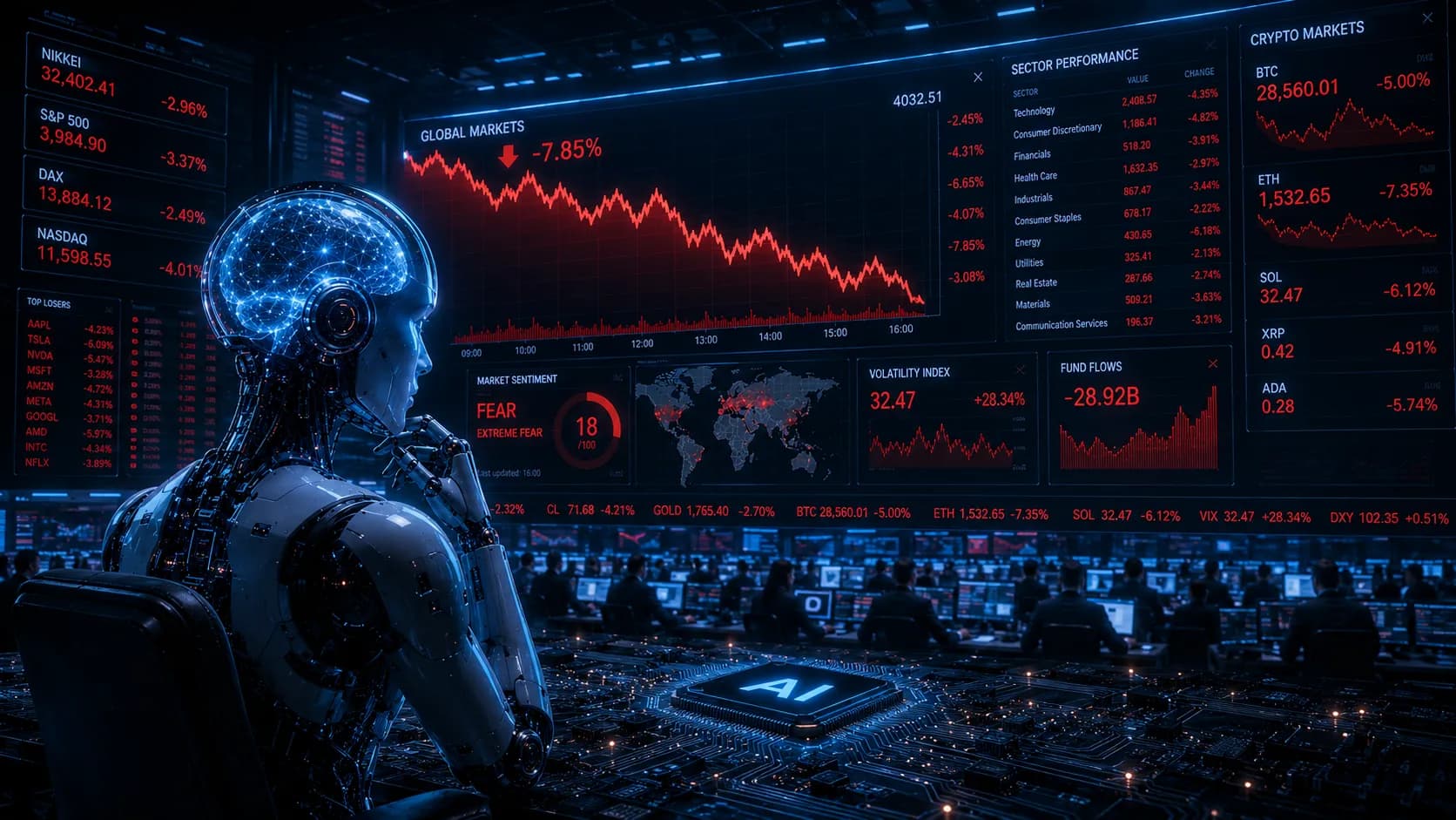 La inteligencia artificial hizo temblar al mercado tecnológico