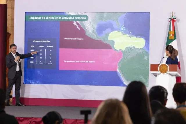 Sheinbaum informa acciones ante lluvias por fenómeno de El Niño