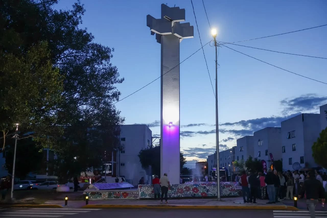 Recupera Ayuntamiento de Puebla fuente emblemática en Infonavit La Margarita