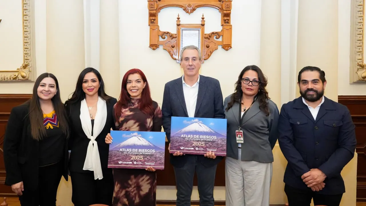 Ayuntamiento de Puebla estrena Atlas de Riesgos para anticiparse a emergencias