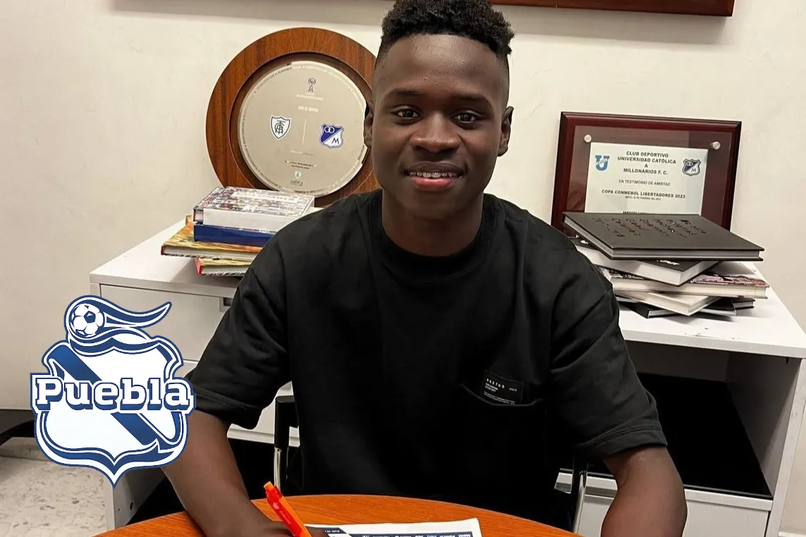 Puebla apuesta por el talento colombiano con Samuel Quiñones