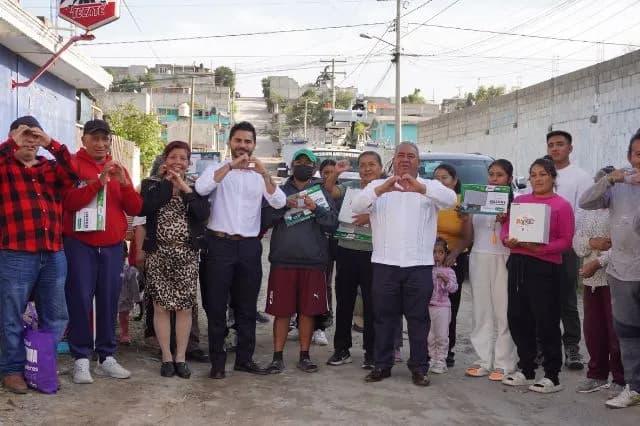 Fortalecen seguridad con alarmas vecinales y mejor iluminación en Amozoc