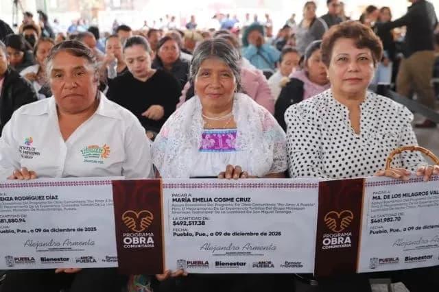 Armenta pide a diputados constitucionalizar su programa Obra Comunitaria