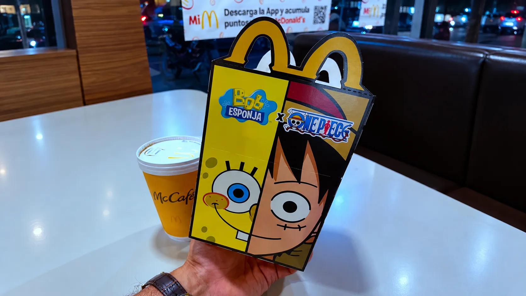 Bob Esponja y One Piece se fusionan en la nueva Cajita Feliz de McDonald’s México