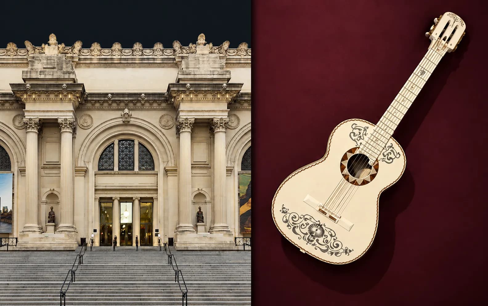 La guitarra de “Coco” llegó al MET de Nueva York y estará exhibida por tiempo limitado