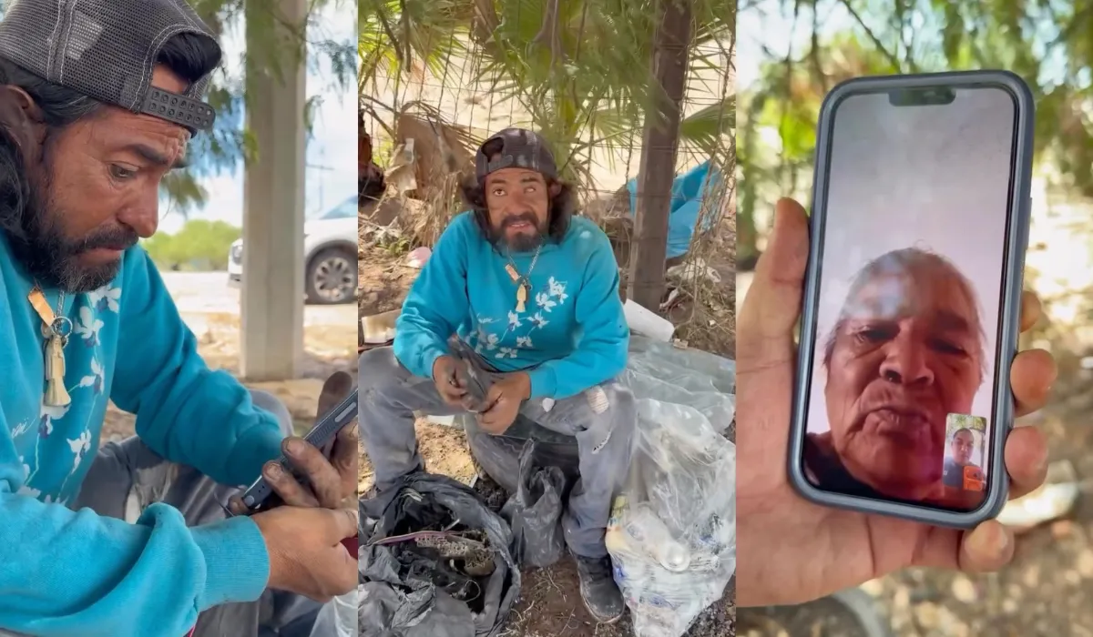 Redes sociales ayudan a un poblano a reencontrar a su familia después de vivir en las calles