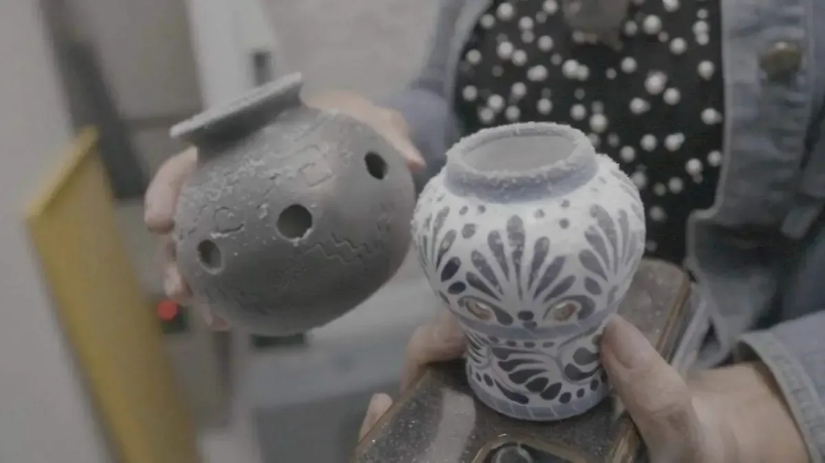 Una pieza de talavera poblana llegó hasta la estratósfera