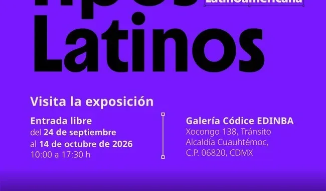 Las letras también se diseñan: llega a México la Bienal Tipos Latinos
