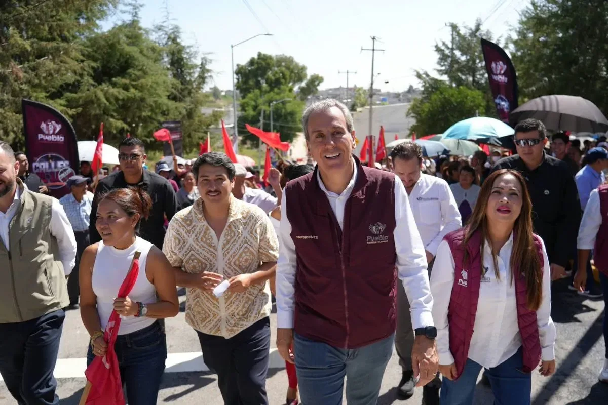 Ayuntamiento de Puebla concluye rehabilitación de calle José Martí en Fraternidad Antorchista