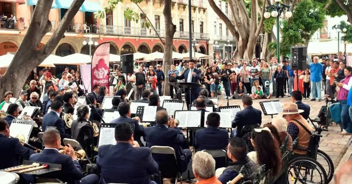 Ayuntamiento de Puebla conmemora 130 años de la Banda Sinfónica Municipal