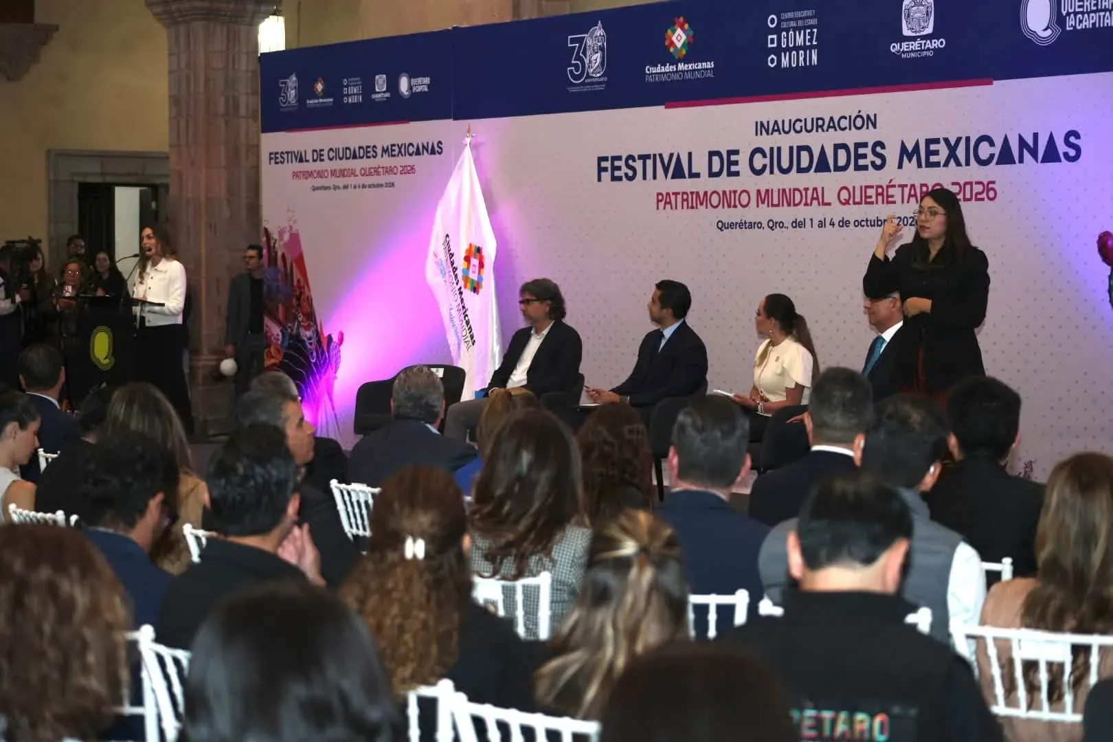 Querétaro reúne a 11 ciudades Patrimonio Mundial en un festival nacional