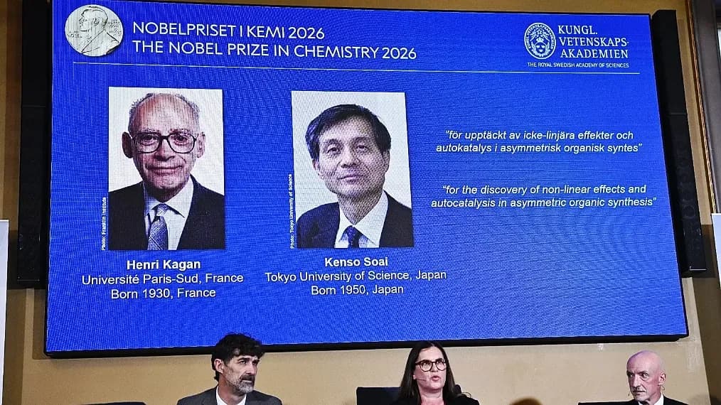 El Nobel de Química premia el misterio de las moléculas “espejo”